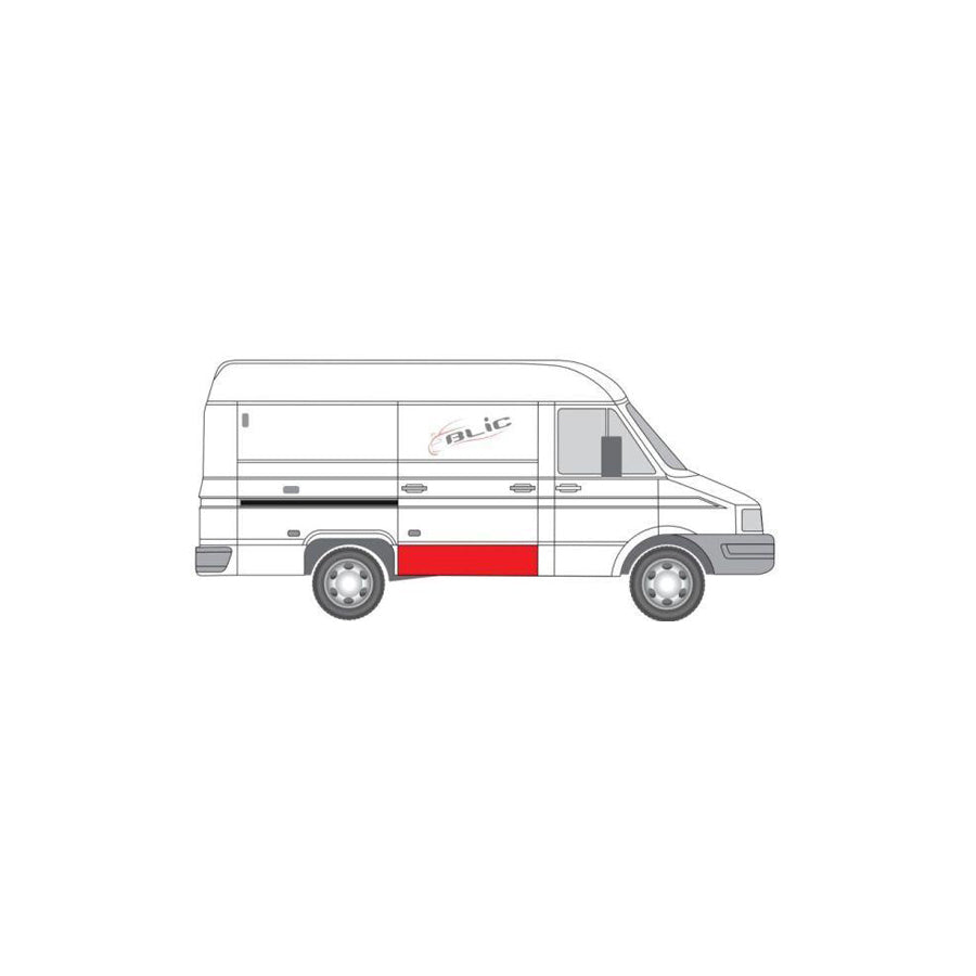 Blic 6508-01-2094150P Door, Body for Iveco Daily