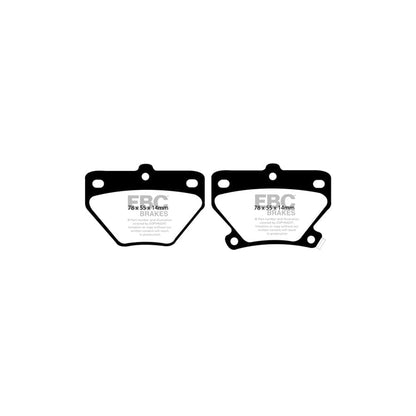 EBC PDKR863 Toyota Ultimax Rear Brake Pad & Plain Disc Kit - Sumitomo Caliper (Inc. Corolla Verso, Prius, Yaris) 2 | ML Performance UK Car Parts