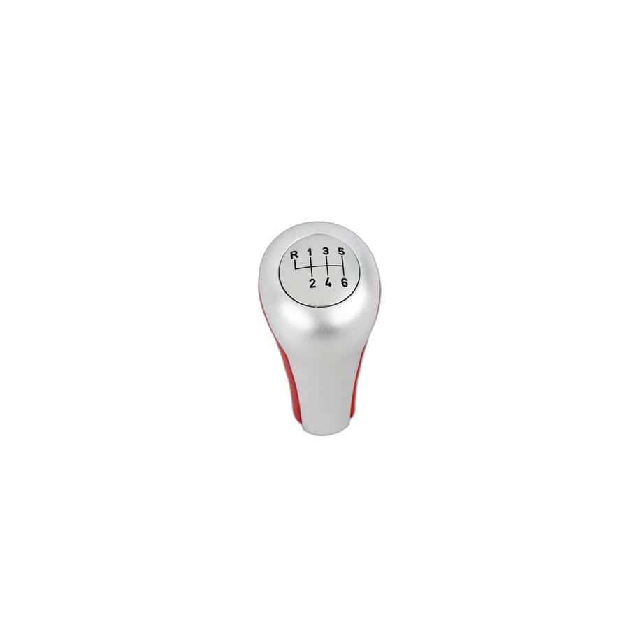 Genuine BMW 25117504352 E52 Gearshift Knob, Leather, Aluminium Ring ROT/ALU (Inc. Z8)