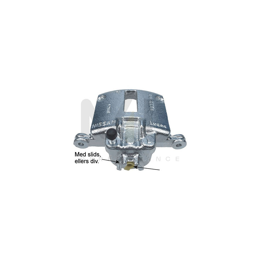 TEXTAR 38177200 Brake Caliper for NISSAN Micra II Hatchback (K11) without holder