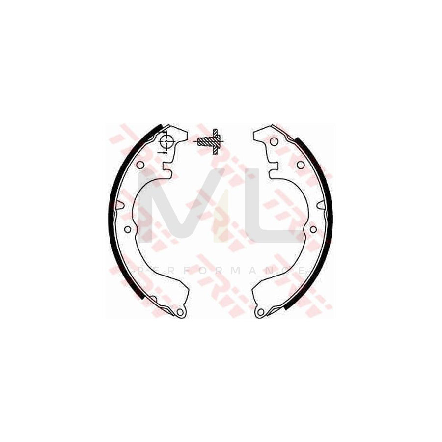 TRW GS8287 Brake Shoe Set