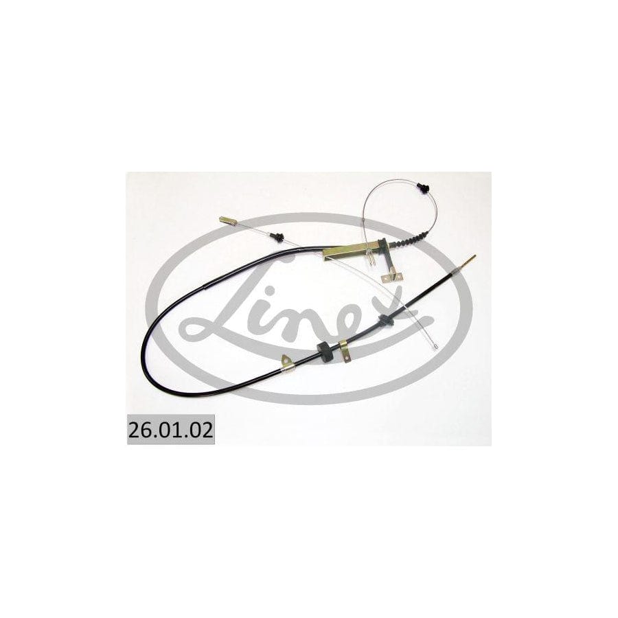 Linex 26.01.02 Cable, Service Brake for Mazda 323