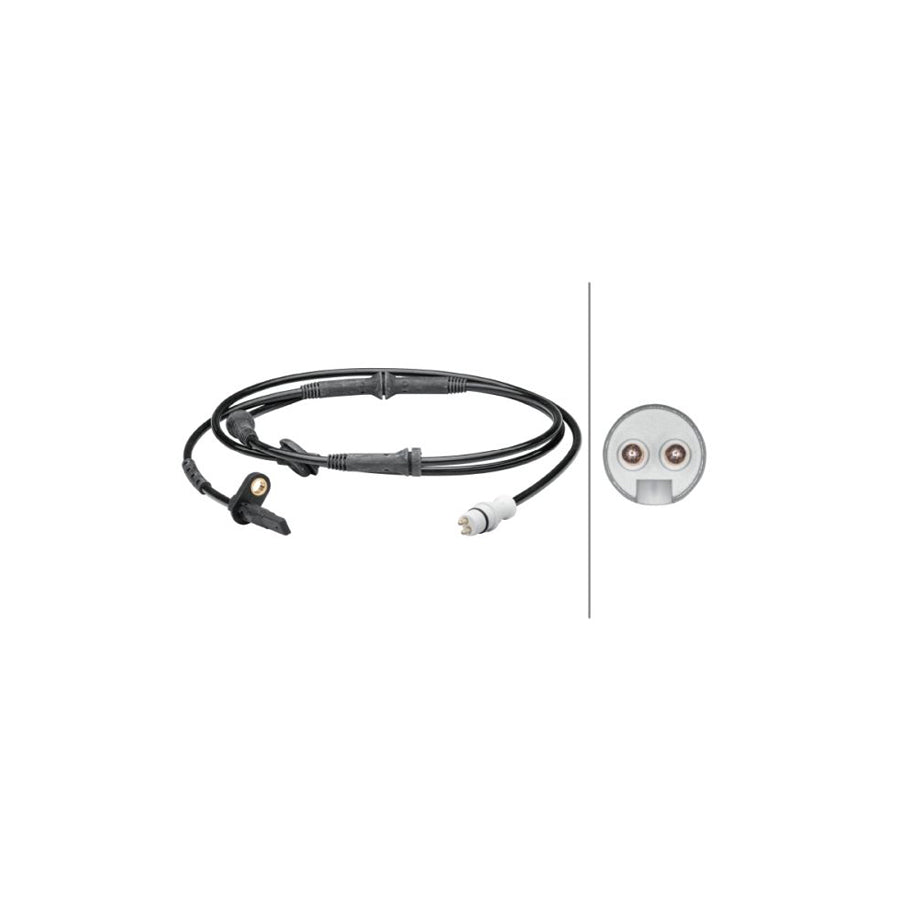 Hella 6PU 012 679-231 Abs Sensor For Fiat Punto II Hatchback (188)