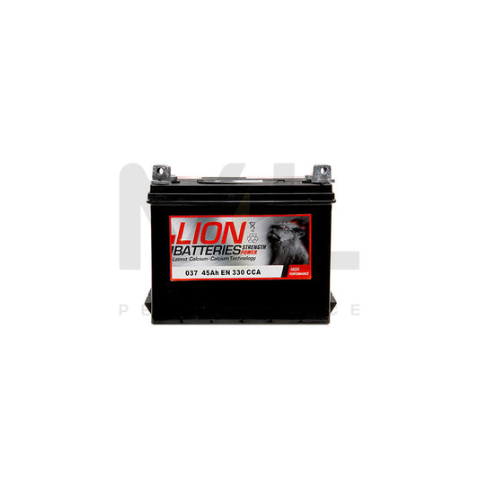 Lion 037 Car Battery - 3 Year Guarantee