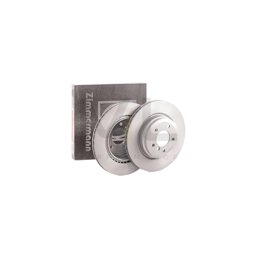 ZIMMERMANN COAT Z 150.3430.20 Brake Disc Internally Vented, Coated, High-carbon  - 1 piece