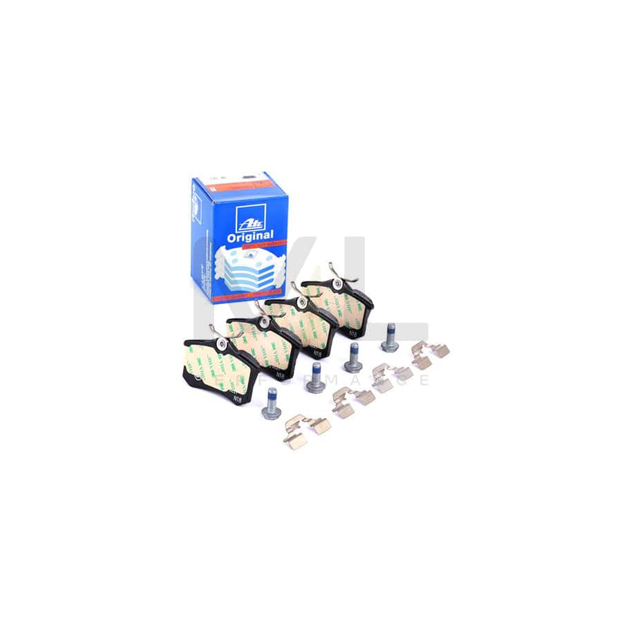 ATE 13.0460-2845.2 Brake pad set excl. wear warning contact, with brake caliper screws, with accessories