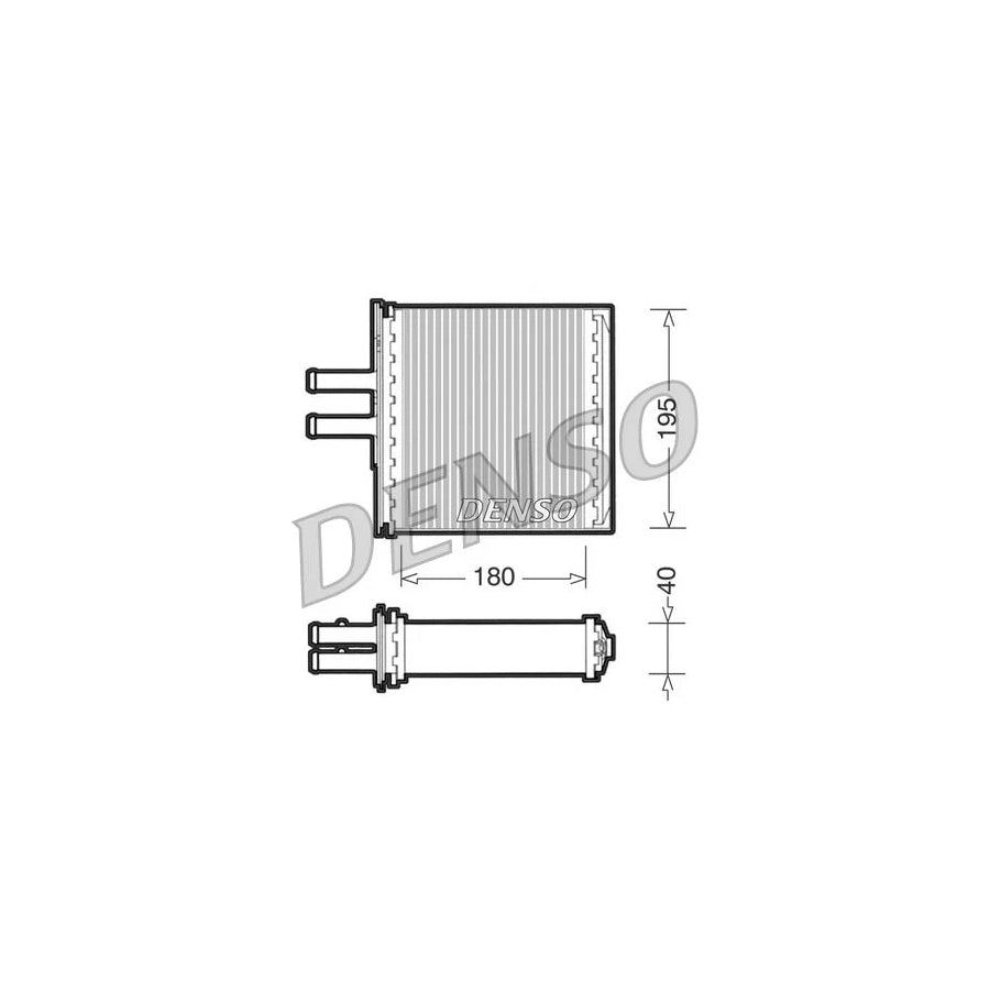 DENSO DRR09061 Heater Matrix for Fiat Punto