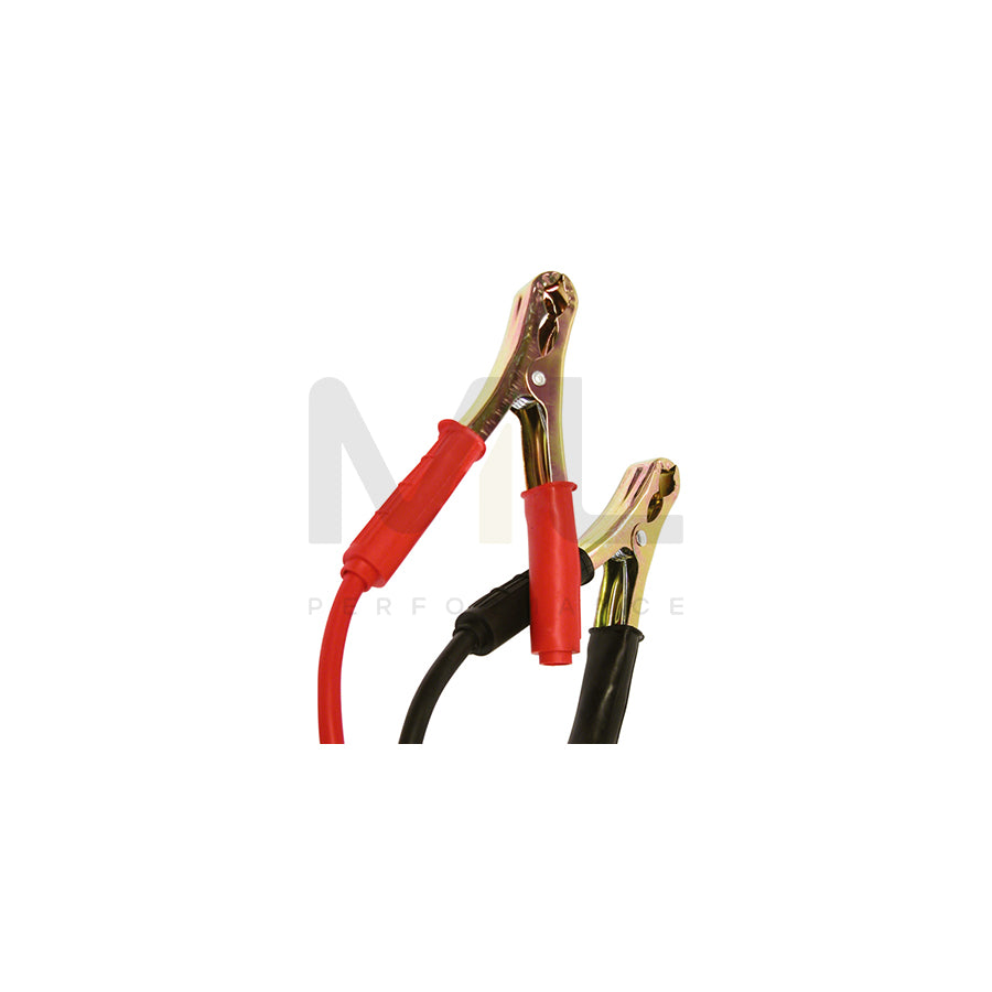 CARPOINT 0177925 Jump leads with steel plate pliers, with overvoltage protection, with storage bag, Cable Length: 2.5m, Voltage: 12, 24V