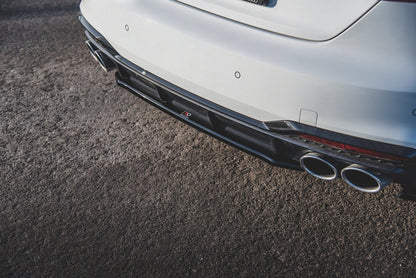 Maxton Design Audi S5 Sportback F5 Facelift Central Rear Splitter