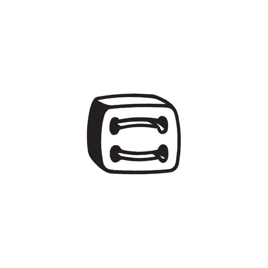 Bosal 255-522 Rubber Strip, Exhaust System