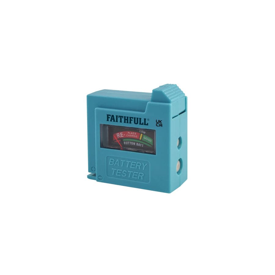 Faithfull FAIDETBAT Battery Tester for AA, AAA, C, D & 9V
