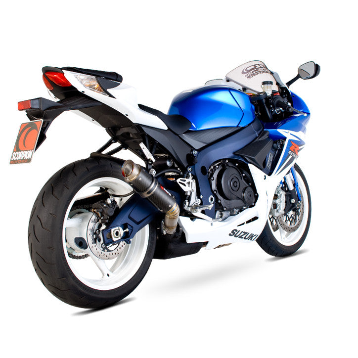 Scorpion SI1005CEM Suzuki Rp1-Gp Slip-On - Carbon Fibre Sleeve (GSX-R600 / GSX-R750) | ML Performance UK UK