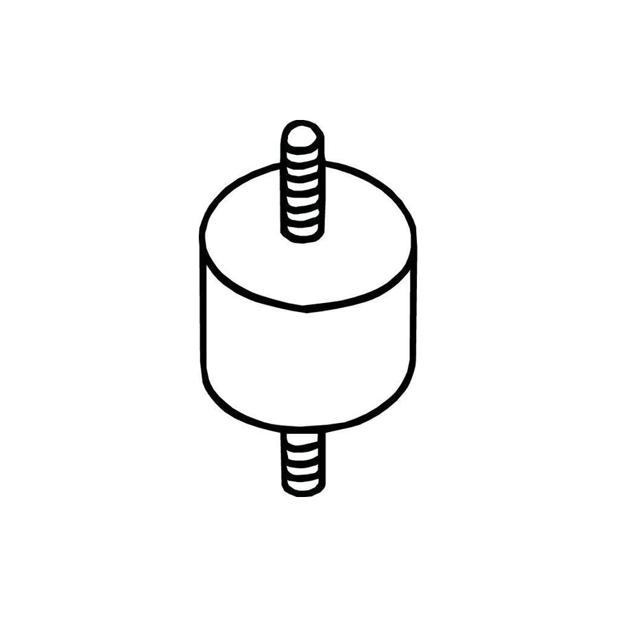 Bosal 255-517 Rubber Strip, Exhaust System for Porsche 924 Coupe