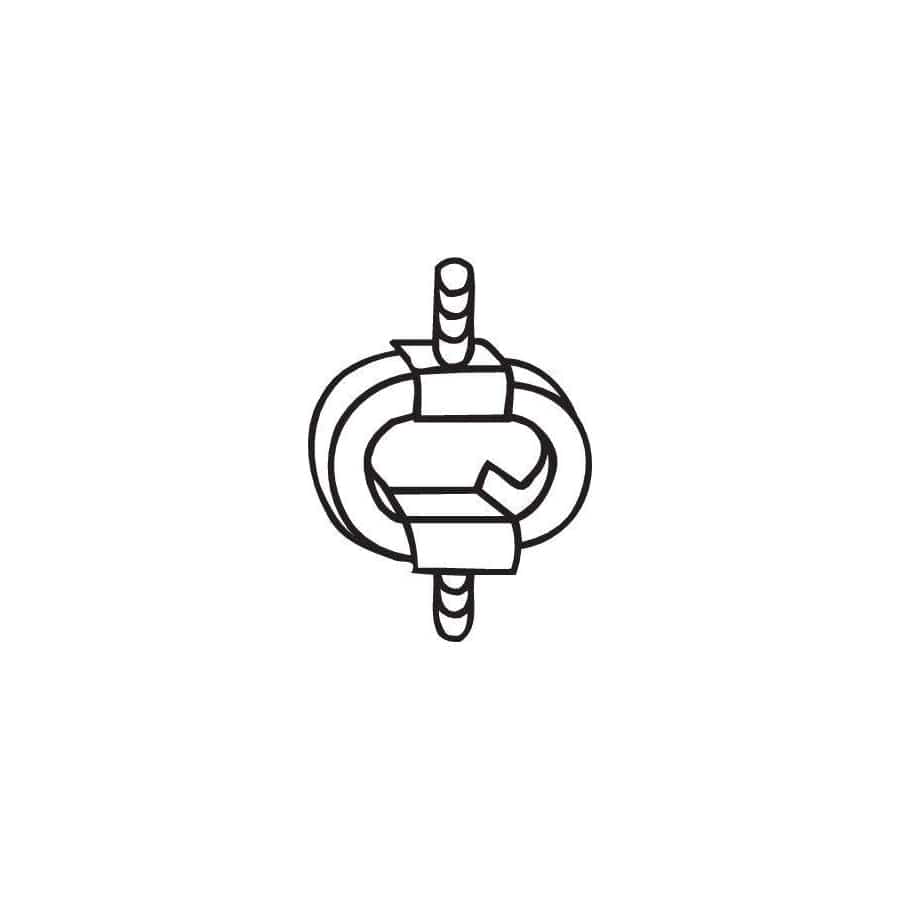 Bosal 255-511 Rubber Strip, Exhaust System