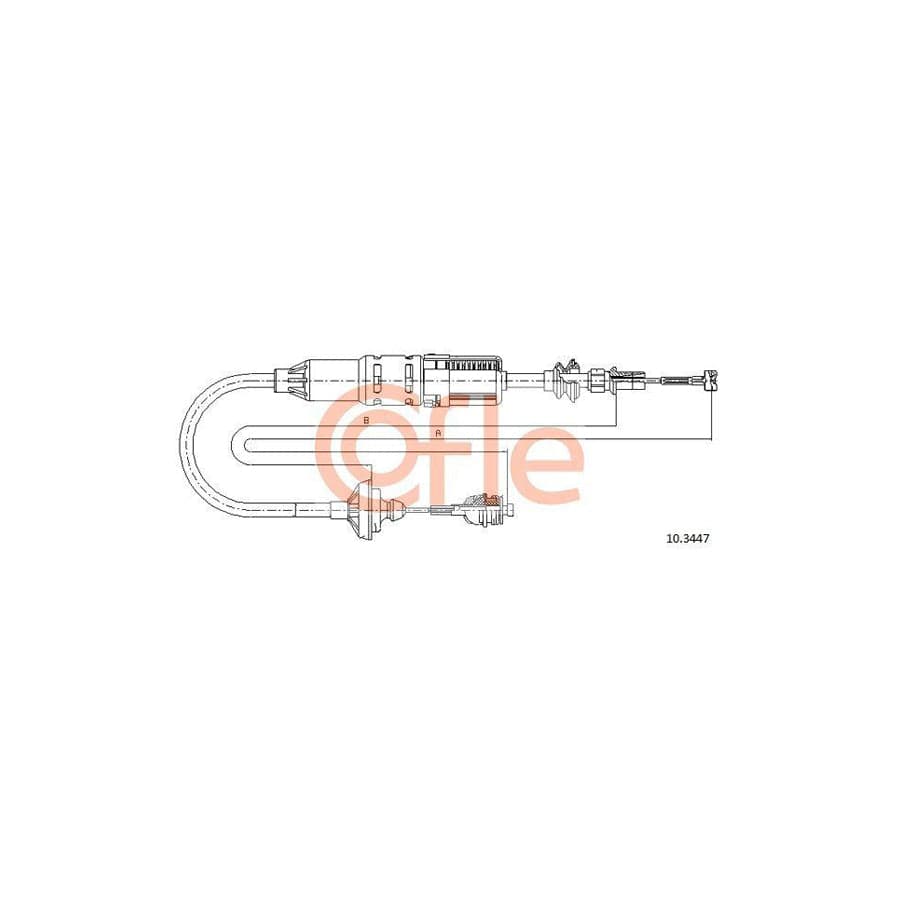 Cofle 10.3447 Clutch Cable
