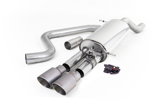 MillTek SSXFD348 Ford Fiesta GPF Back with Titanium GT-90 Trims - EC Approved