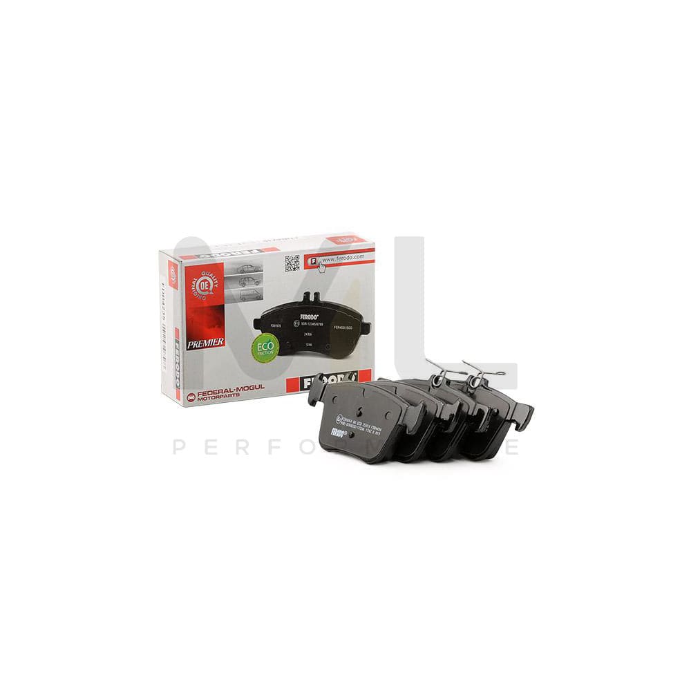 Ferodo Premier Eco Friction FDB4434 Brake Pad Set Not Prepared for Wear Indicator, Without Accessories