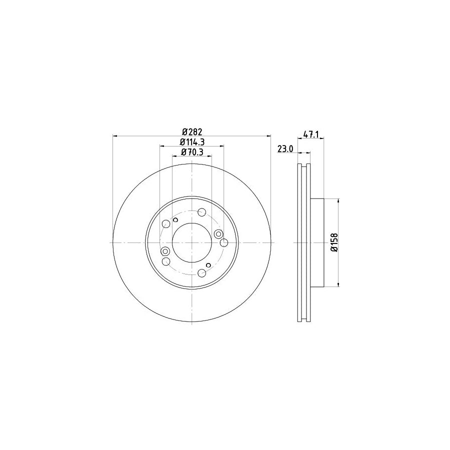 Hella 8FT 351 197-371 Dryer, Air Conditioning