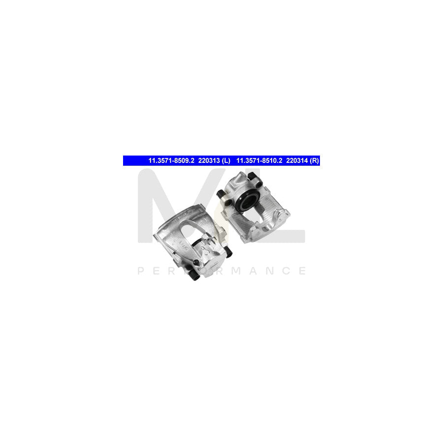 ATE 11.3571-8509.2 Brake Caliper without holder