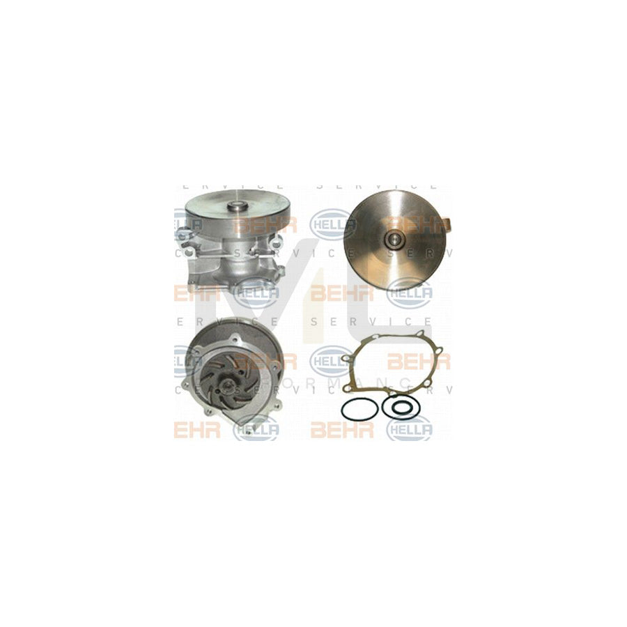 HELLA 8AC 355 388-691 Brake Caliper without holder | ML Performance Car Parts