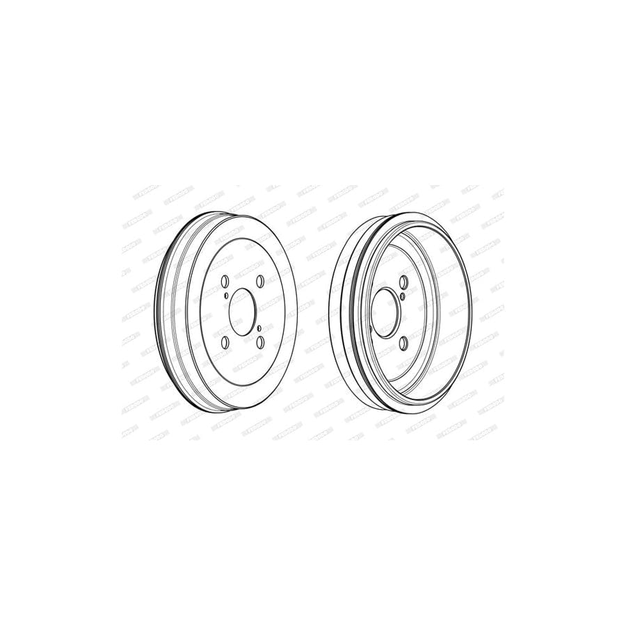 Ferodo FSL406 Brake Pad Set Fuse+ Technology, Incl. Wear Warning Contact