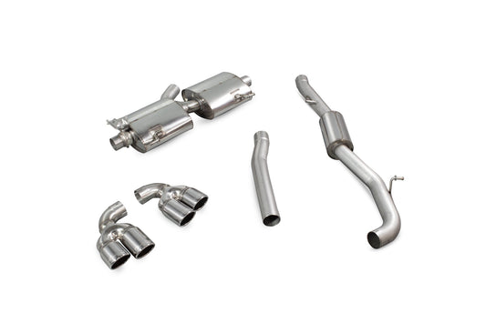 Scorpion SAU045 Audi S1 2.0 TFSi Quattro Resonated Cat-Back System With Electronic Valves  | ML Performance UK UK