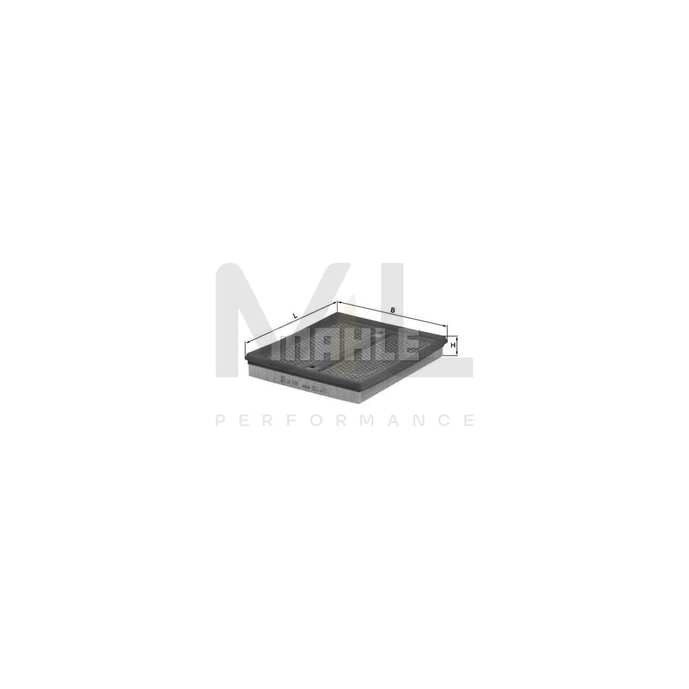 MAHLE ORIGINAL LAK 367 Pollen filter Activated Carbon Filter | ML Performance Car Parts