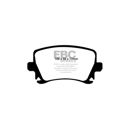 EBC PLK1007R Audi RS3 Orangestuff Pads and Brake Line Track Pack - TRW Caliper 3 | ML Performance UK Car Parts