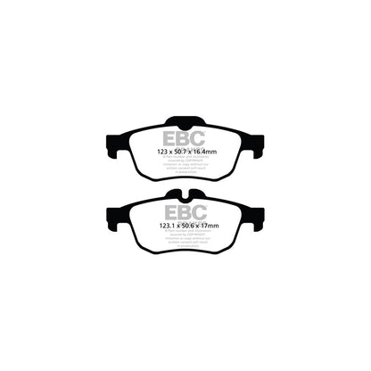 EBC DPX2124 Renault Latitude Ultimax Rear Brake Pads 2 | ML Performance UK Car Parts