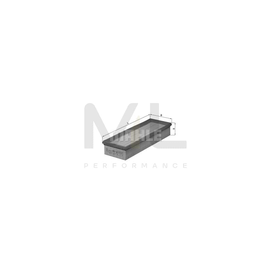 MAHLE ORIGINAL LX 143 Air Filter Filter Insert | ML Performance Car Parts