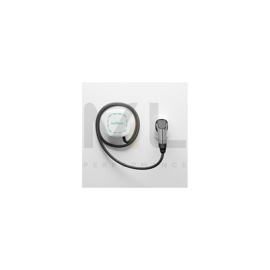 WALLBOX WPULSARPOCPP22KWB Wall-mounted charging station 22 kW, 5 m, Charging plug type 2, 32A, 5x10 mm², Mode 3, IP54, White