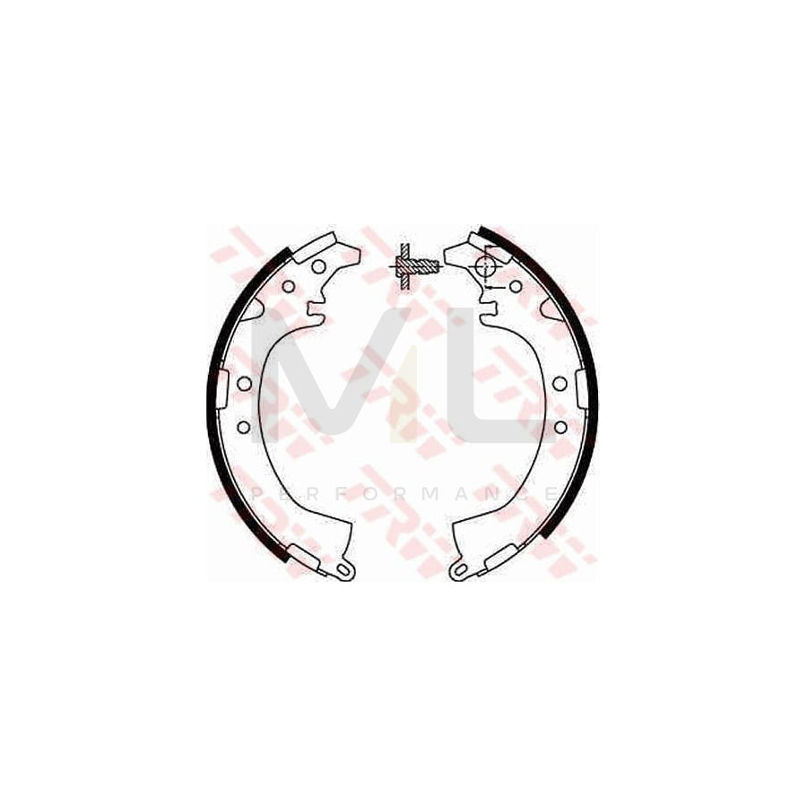 TRW GS8672 Brake Shoe Set
