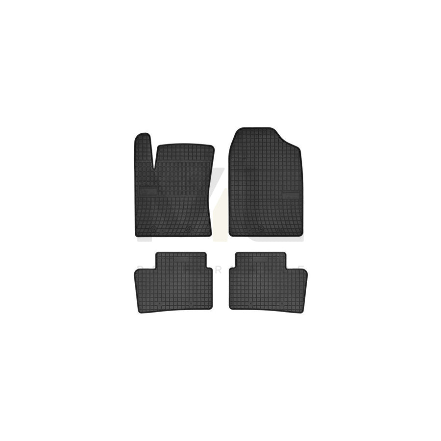 FROGUM Tailored 0437 Floor mat set for HYUNDAI i10 II Hatchback (IA, BA) Elastomer, Front and Rear, Quantity: 4, Black, (LHD)