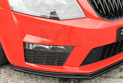 Rieger 00088106 Skoda 5E Octavia RS Front Splitter 5 | ML Performance UK Car Parts