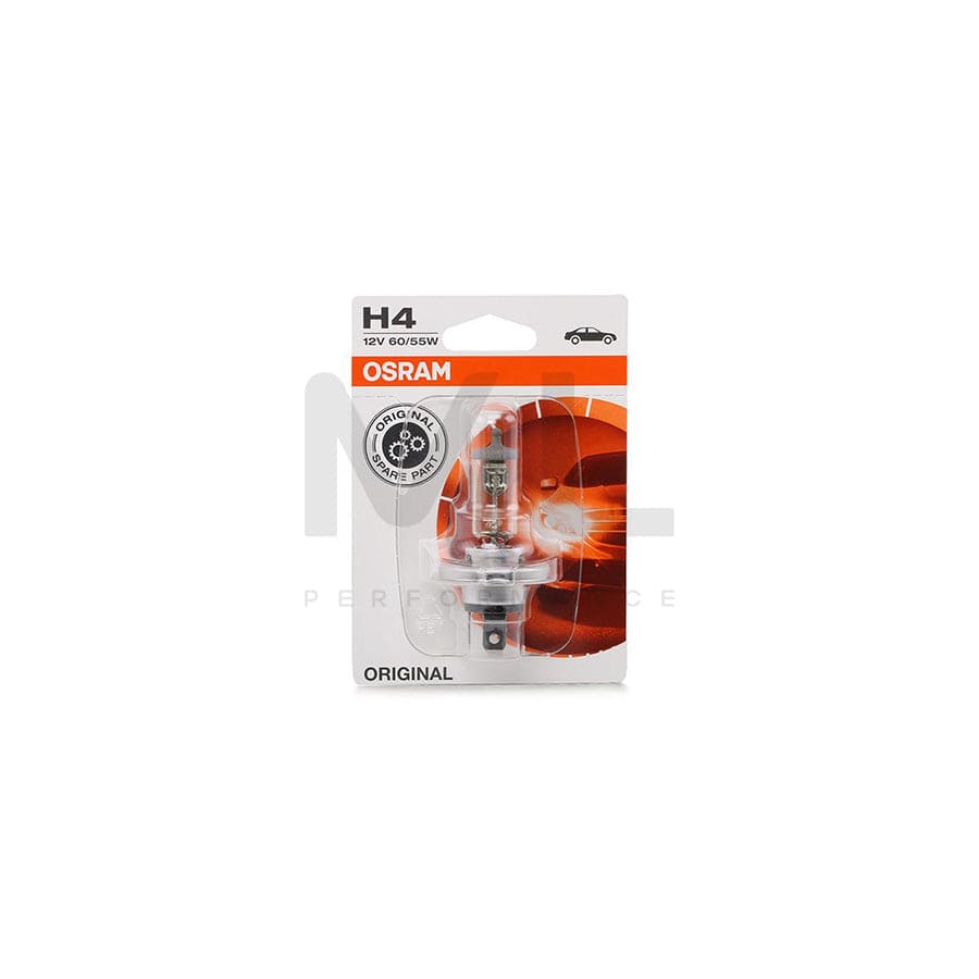OSRAM ORIGINAL 64193-01B Bulb, spotlight H4 12V 60/55W P43t 3200K Halogen