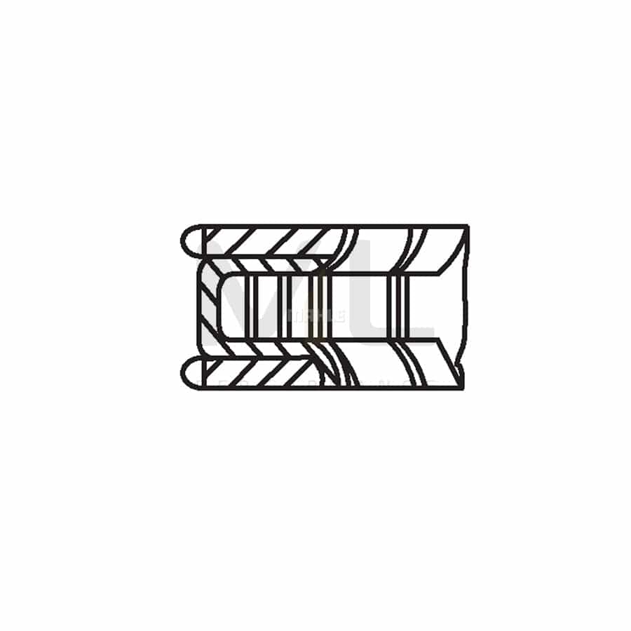 MAHLE ORIGINAL 001 06 N0 Piston Ring Kit Cyl.Bore: 90,9mm | ML Performance Car Parts