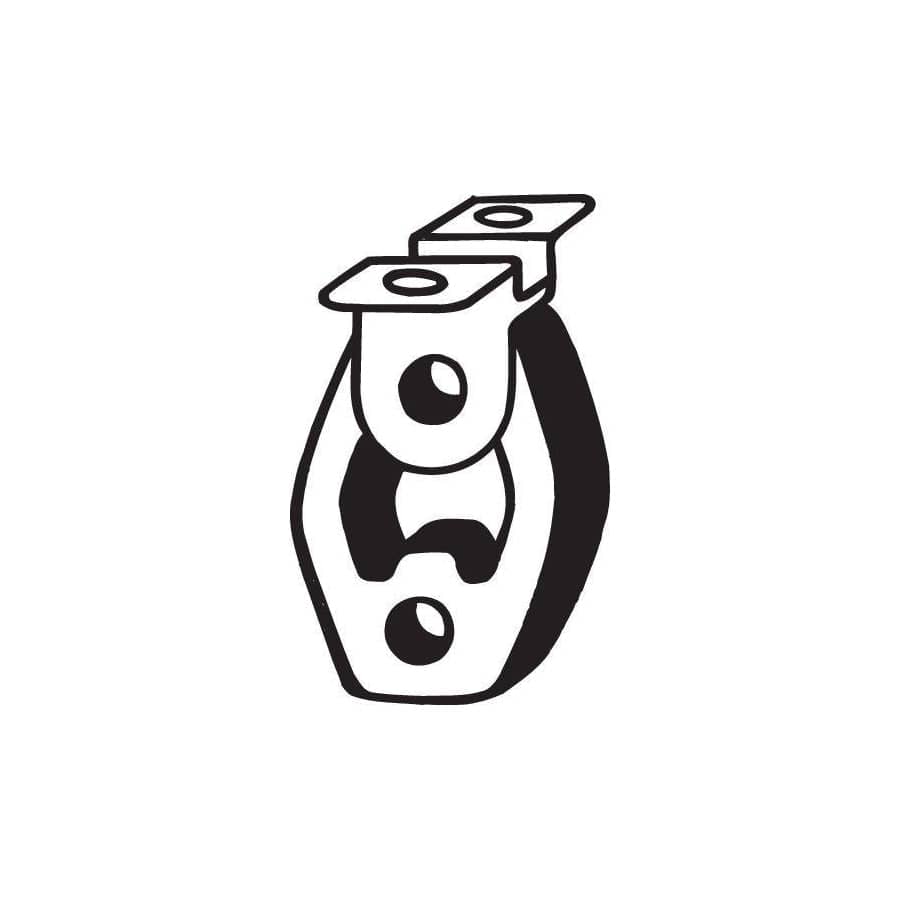 Bosal 255-974 Rubber Strip, Exhaust System for Skoda Roomster