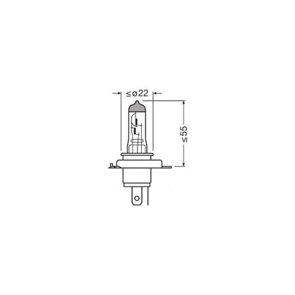 OSRAM 64193CBN-01B 12V 60/55W P43T