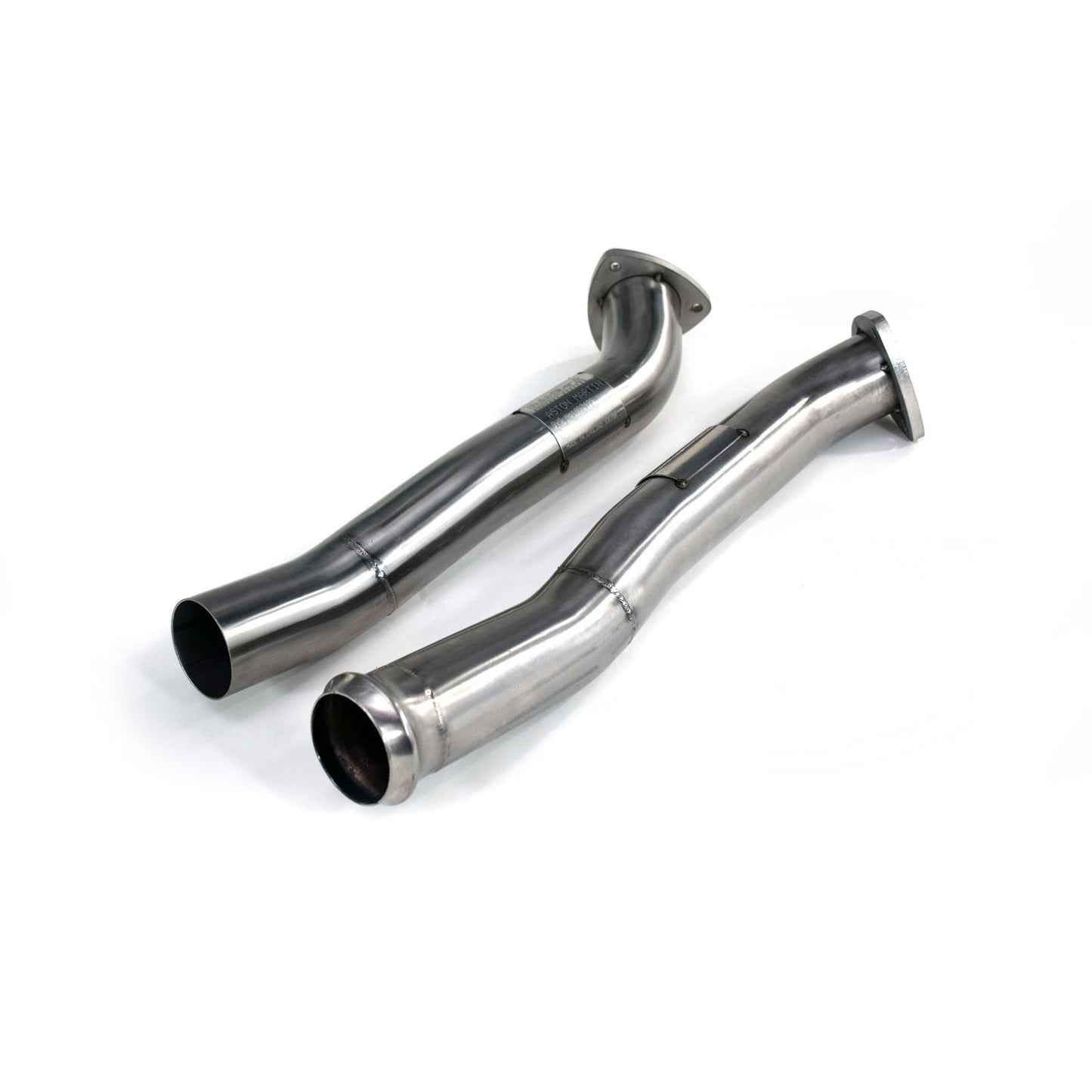 QuickSilver AS249S Aston Martin Vantage Secondary Catalyst Delete Pipes | ML Performance UK Car Parts