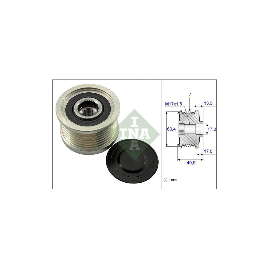 Ina 535 0138 10 Alternator Freewheel Clutch