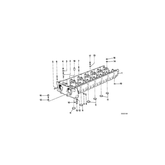 Genuine BMW 11121317659 E24 E28 E34 Housing (Inc. M5)