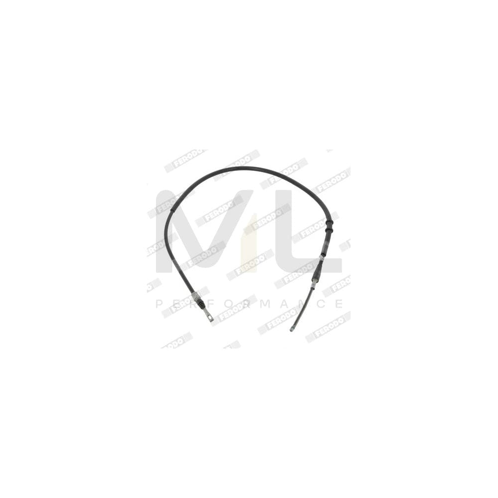 Ferodo Sl FSL105 Brake Pad Set Not Prepared for Wear Indicator