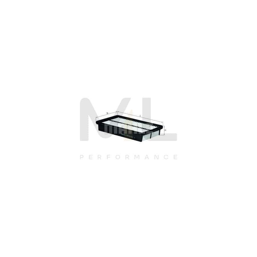MAHLE ORIGINAL LX 2632 Air Filter Filter Insert | ML Performance Car Parts