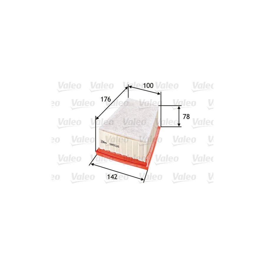 Valeo 585026 Air Filter