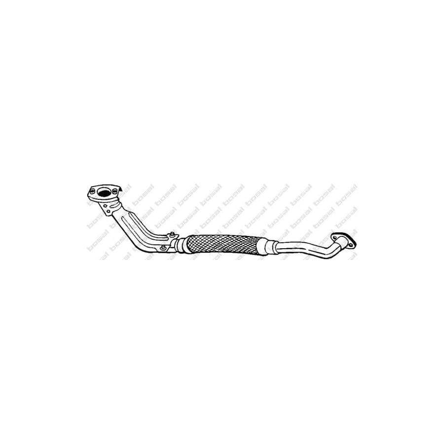 Bosal 787-391 Exhaust Pipe for Mazda 626