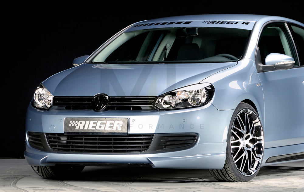 Rieger 00059501 VW Mk6 Golf Front Splitter 2 | ML Performance UK Car Parts