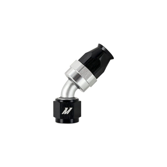 Mishimoto MMFT-SW-04P-45 Aluminum PTFE -4AN 45 Degree Fitting Black