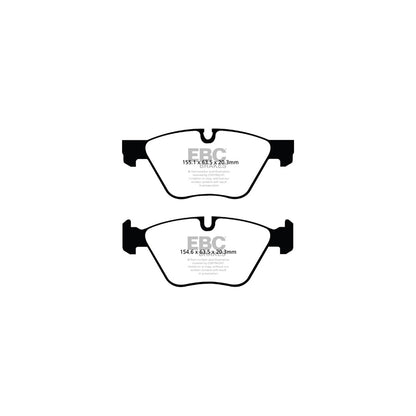 EBC PD40K317 BMW E84 E91 E93 Ultimax Pad & Plain Disc Kit - ATE Caliper 2 | ML Performance UK Car Parts
