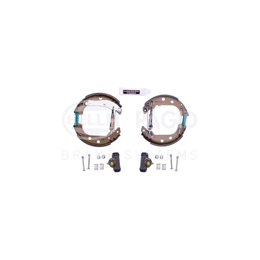 Hella Shoe Kit Pro 8DB 355 004-551 Brake Set, Drum Brakes
