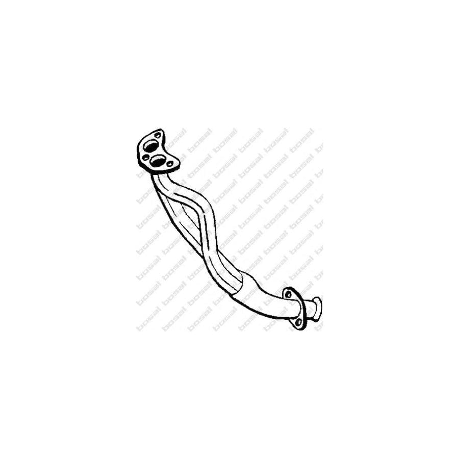 Bosal 787-253 Exhaust Pipe for Ford Scorpio